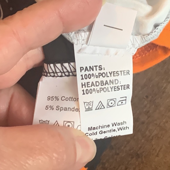 Halloween “I’m Bootiful” Baby Girls Outfit With Head Tie, New, Size 18-24 Months - Picture 5 of 12